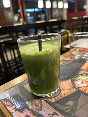 Power drink  at  Wagamama - Hammersmith in West London