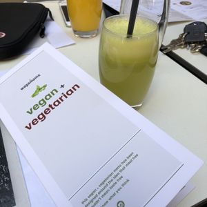 Vegan/ vegetarian menu and fresh juice. Delicious at  Wagamama - Hammersmith in West London