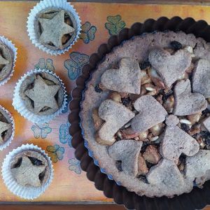 Veggy Christmas Apple Pies at Hostal Patio de 27 in Havana