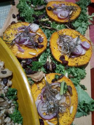 baked pumpkin at Hostal Patio de 27 in Havana