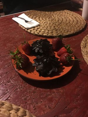 Dessert! at Vegisso in Istanbul