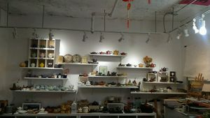 inside at Yu Yo Craft Supply + Tea House in Halifax