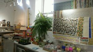 inside at Yu Yo Craft Supply + Tea House in Halifax