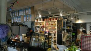 crafts at Yu Yo Craft Supply + Tea House in Halifax