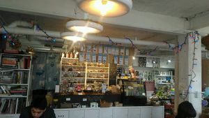 inside at Yu Yo Craft Supply + Tea House in Halifax