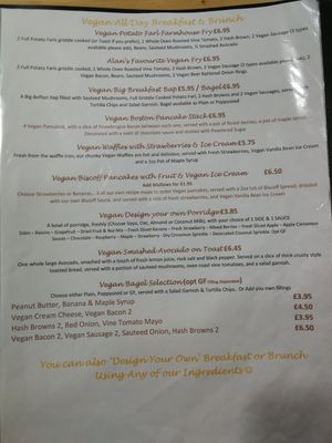 Vegan all day breakfast and brunch at Causeway Cafe in Belfast