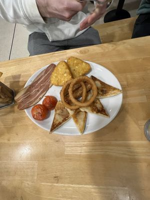 vegan titanic breakfast #Veganuary at Causeway Cafe in Belfast