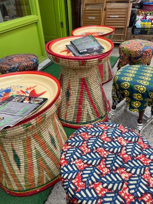 Seating area at Light of Africa in South West London