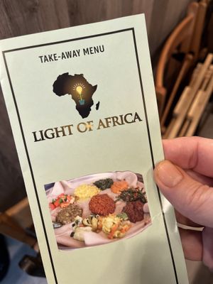   at Light of Africa in South West London