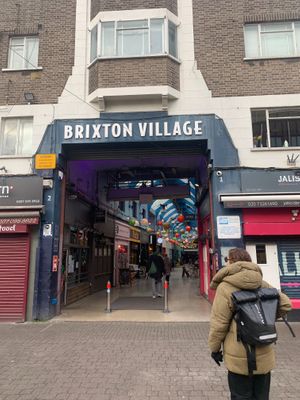 Brixton Village Market at Light of Africa in South West London