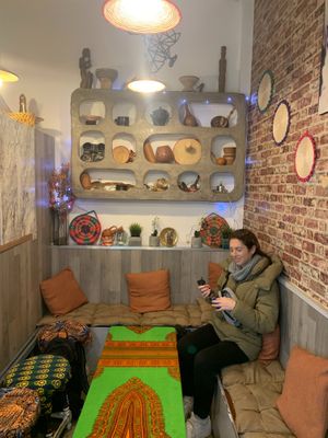 Interior at Light of Africa in South West London