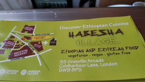 Flyer at Light of Africa in South West London