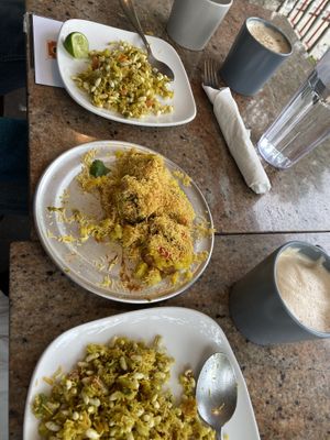 Loved the Indian street food options and coconut chai 😋 at Namaste Cafe in Minneapolis
