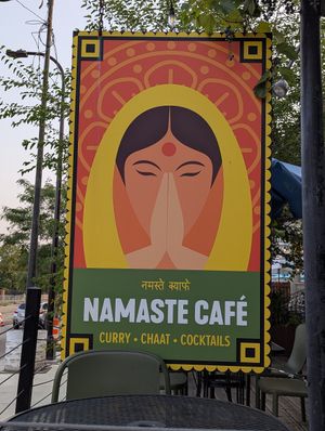  at Namaste Cafe in Minneapolis