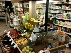 produce at Gotgatsbackens Halsokost in Stockholm