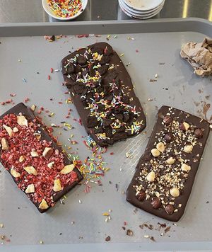 And add your own toppings!   at Wellington Chocolate Factory in Wellington