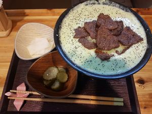 Lamen at No Meat Burger Health in Busan