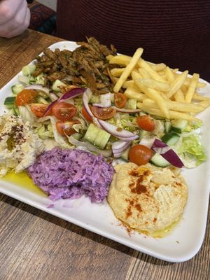 Shawarma kebab at Vegetus in Cheltenham
