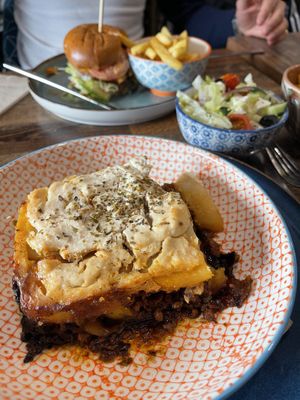 Moussaka  at Vegetus in Cheltenham