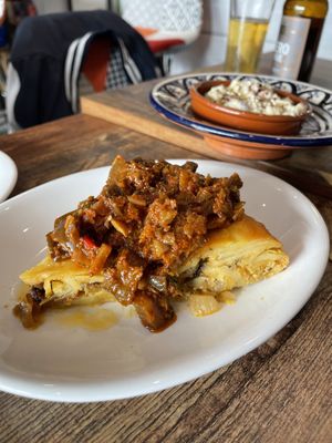 Vegan tortilla  at Vegetus in Cheltenham
