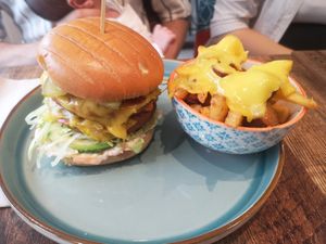 Possibly the best vegan burger ever... And I've tried thousands! at Vegetus in Cheltenham