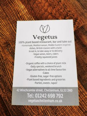  at Vegetus in Cheltenham