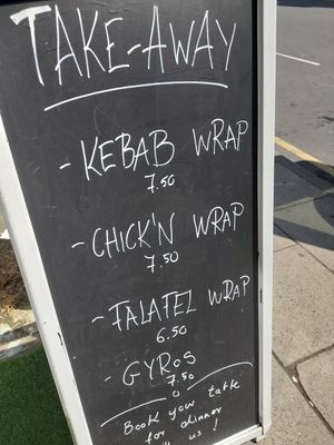 Also for takeaway at Vegetus in Cheltenham
