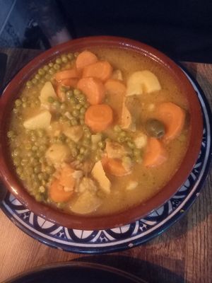Lebanese stew at Vegetus in Cheltenham
