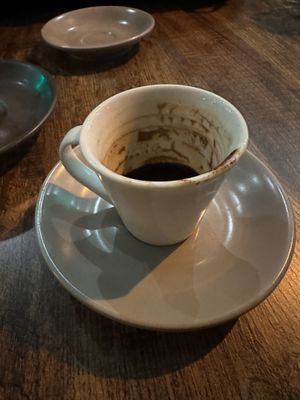 The food and drinks smelt so good I ate them before remembering to take a photo    at Vegetus in Cheltenham