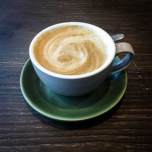 Cashew latte at Vegetus in Cheltenham