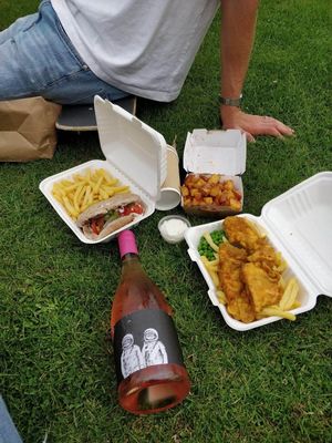 Lush take out food! at Vegetus in Cheltenham