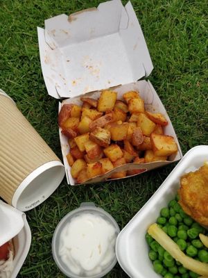 Patatas bravas at Vegetus in Cheltenham