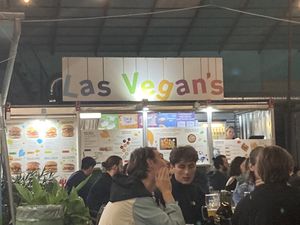 vibes  at Las Vegan's - Vegan Garden Trailer in Budapest