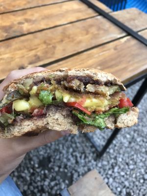 inside   at Las Vegan's - Vegan Garden Trailer in Budapest