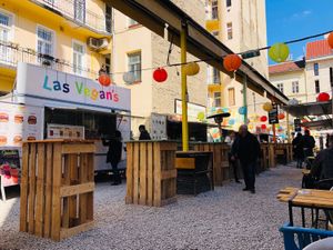 Las Vegan’s Food Cart at Las Vegan's - Vegan Garden Trailer in Budapest