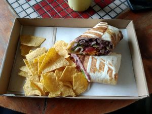 Burrito at Las Vegan's - Vegan Garden Trailer in Budapest