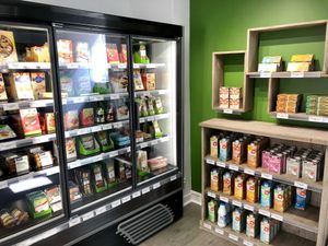 Inside at La Maison Vegane in Puteaux