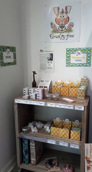 Cosmetic at La Maison Vegane in Puteaux