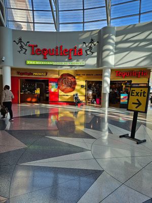Between B and C gates at CLT - Tequileria in Charlotte