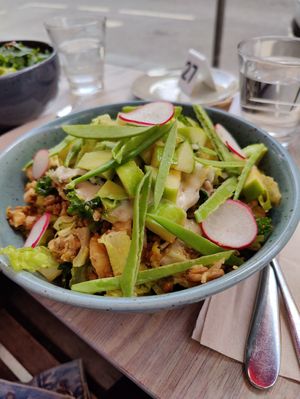 caesar salad at Mahalo  - Odengatan in Stockholm