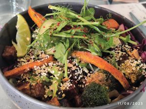 Tempeh at Mahalo  - Odengatan in Stockholm