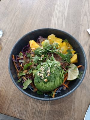 Peanut salad at Mahalo  - Odengatan in Stockholm