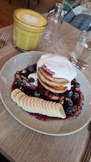 American Pancakes at Mahalo  - Odengatan in Stockholm
