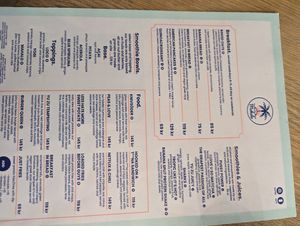 Menu at Mahalo  - Odengatan in Stockholm