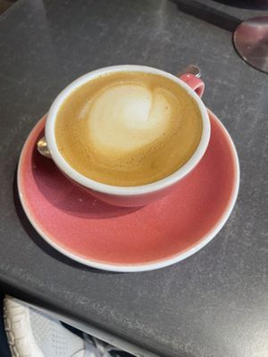 Coffee with coconut milkk  at Cafe Ambience in Gore