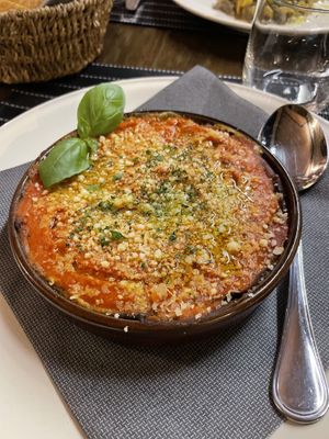 Parmigiana   at Ciriera Osteria Vegan in Trequanda