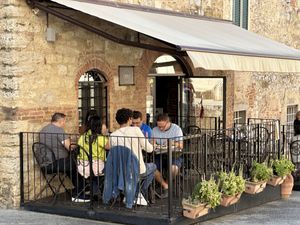   at Ciriera Osteria Vegan in Trequanda