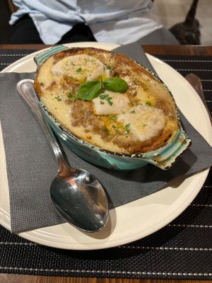 Lasagna  at Ciriera Osteria Vegan in Trequanda