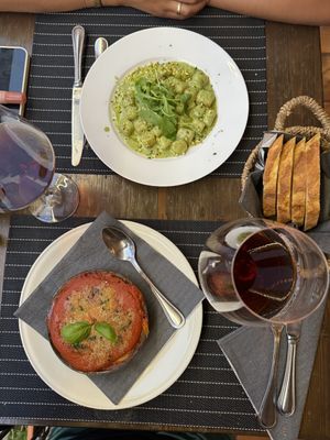   at Ciriera Osteria Vegan in Trequanda