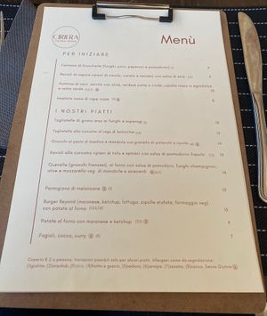   at Ciriera Osteria Vegan in Trequanda